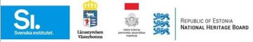 Zemūdens kultūras mantojuma semināra rīkotāju logotipi Zemūdens kultūras mantojuma semināra rīkotāju logotipi