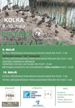 Putnu svētku plakāts