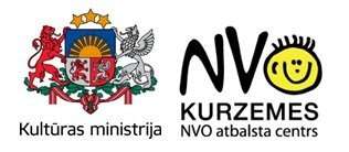 Kultūras ministrijas un KNVOAC logo