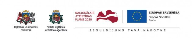 ESF projektu logotipi