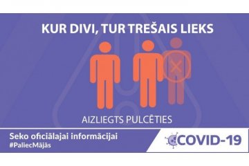 Kur divi, tur trešais lieks